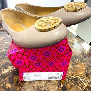 Tory Burch Benton 2 ballet flat in Napa leather